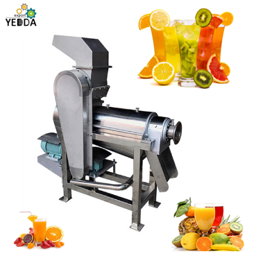 Htc-1.5 Wholesale Mango Screw Type Juicer Crushing Screw Vegetable Fruit Orange Extractor Machine