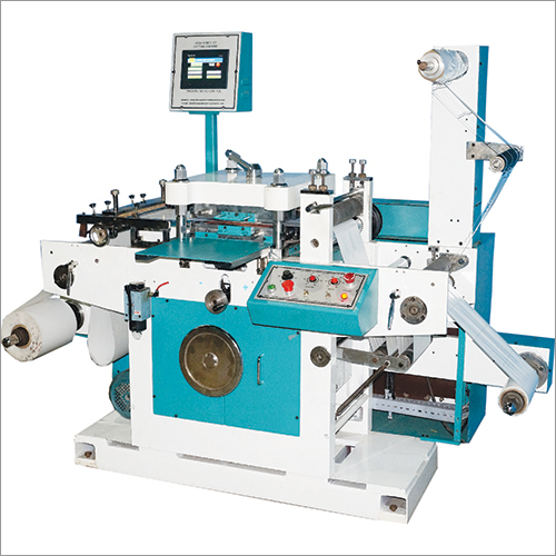 Roll To Roll Flatbed Die Cutting Machine