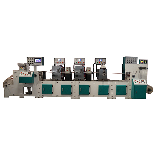 2 Colour - 1 Die Intermittent Flexo Printing Machine