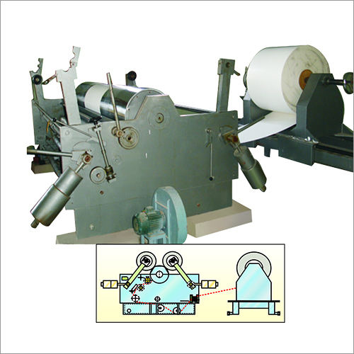 Drum Adhesive Label Stock Slitter Machine