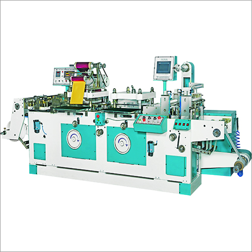 Industrial Flat Bed Stamping Embossing Foil Machine By RK LABLE PRINTING MACHINERY PVT LTD