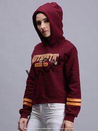 Trendy Women Hooded Sweatshirt