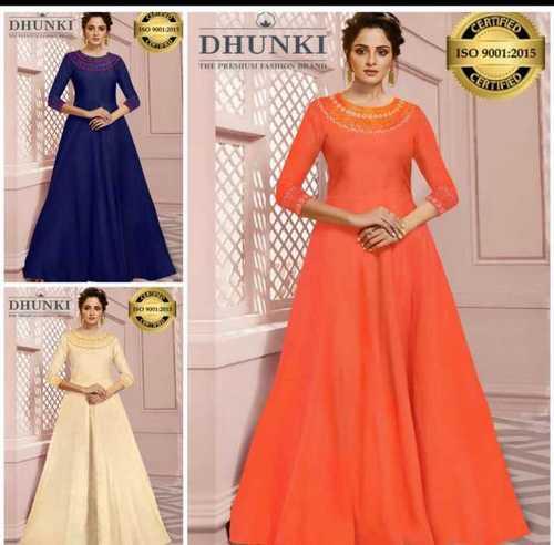 Dhunki Ladies Designer Gown