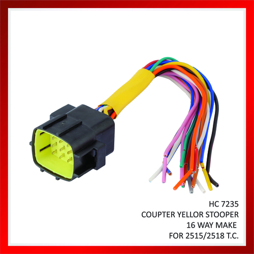 Automotive Hard Coupler Yellow Stopper