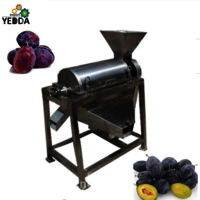 Sg-1 Factory Price Continuous Fruit Squeezer Machine Lemon Grape Juice Extractor Machine Capacity: 800-1000 Kg/hr