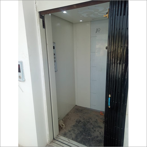 Galvanized Steel Manual Channel Gate Ms Cabin Elevator
