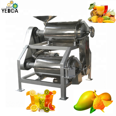 Sg2-5t Factory Outlet Double Channel Fruit Juice Beater/strawberry Paste Pulper/mango Beating Machine