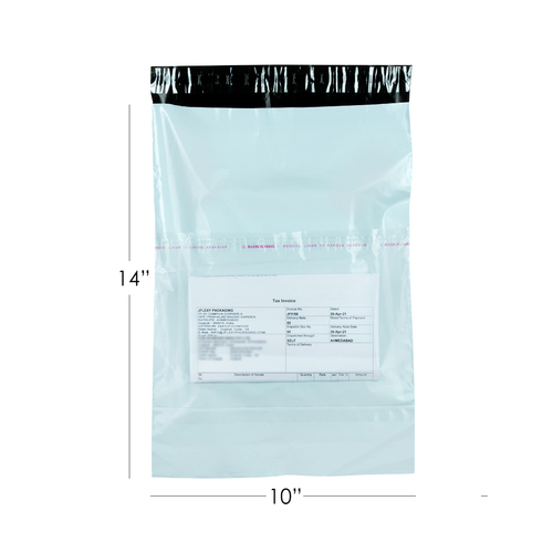 Plain Courier Bag 10x14, with pod50 micron