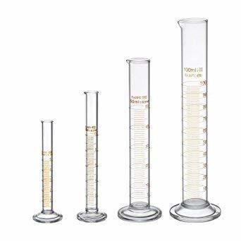 Measuring Cylinder By SCIENTIFIC GLASS WORKS