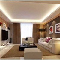 Gyproc False Ceiling - Gypsum, 12mm Thickness, White Finish | Aesthetic Design, Versatile Application For Ceiling And Partition, Paint-compatible
