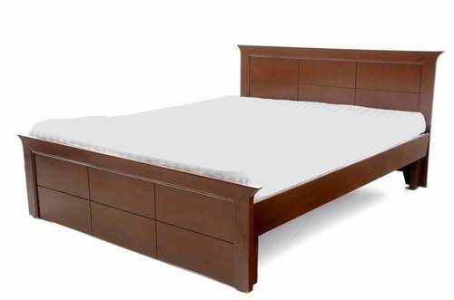 Queen Size Wooden Cot Bed (Solid Wood)