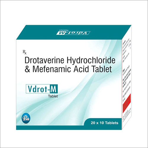 Drotaverine Hydrochloride And Mefenamic Acid Tablets