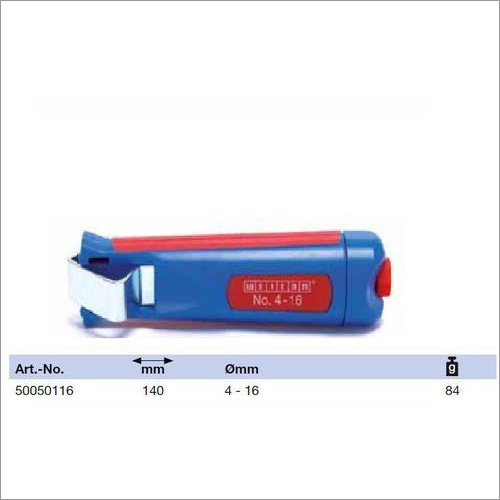 Cable Stripper No. 4 - 16 With Adjustable + Replaceable Inner Blade