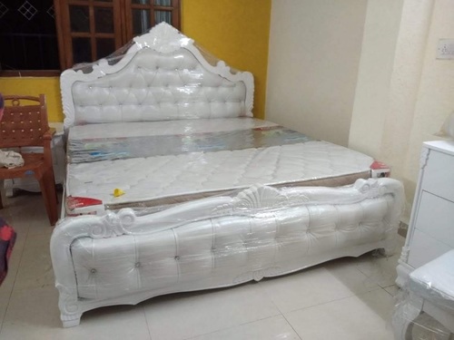 King Size Wooden Cot Bed (Solid Wood)