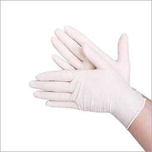 White Surgical Disposable Gloves