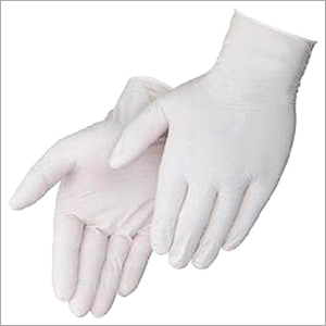 White Disposable Medical Gloves