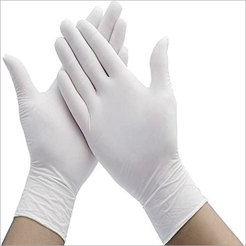 White Disposable Latex Gloves