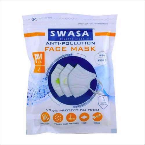 4 Ply Non Woven Anti Pollution Face Mask