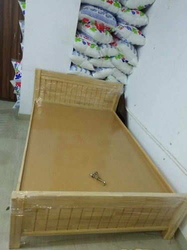 Wooden Single Cot Bed (Solid Wood)