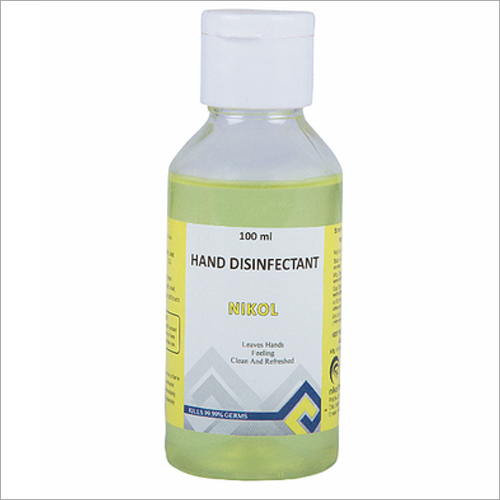 100ml Nikol Hand Disinfectant Chemical