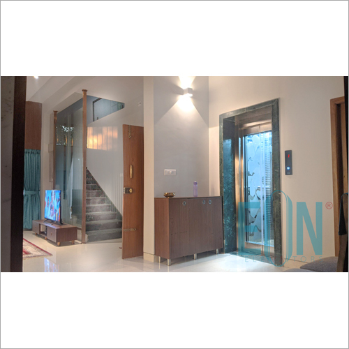 Machine Room Less (MRL) Home Lift Cabin