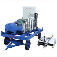 High Pressure Sewer Jetting Pump Machine