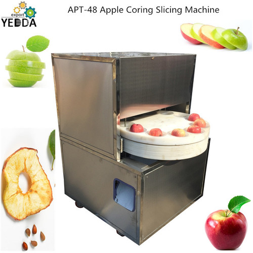 Appt-48c Factory Price Electric Apple Pear Core Removing Machine/apple Ring Slicer Machine/pear Coring Slicing Machine