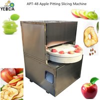 Appt-48c Wholesale Pear Apple Stoner Coring Slicing Machine Peach Corer Removing Ring Slicing Machine