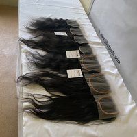 4*4 Hd Lace Closure, 100% Cuticle Aligned Indian Natural Human Raw Hair