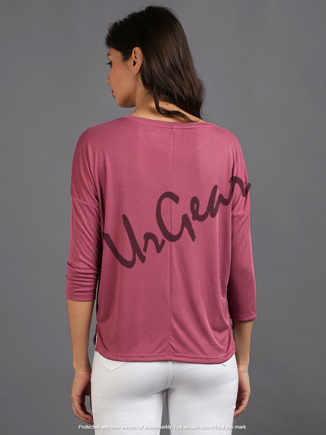 Women Pink Solid Top