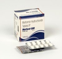 Tabletas del clorhidrato de Metformin