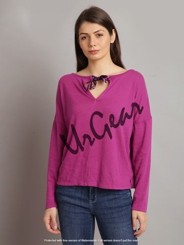 Women Purple Top 