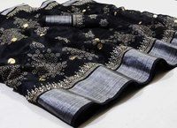 Soft Linen Cotton Saree