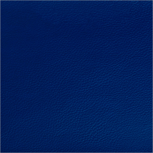 California Dreaming Royal Blue Rexine Leather Fabric
