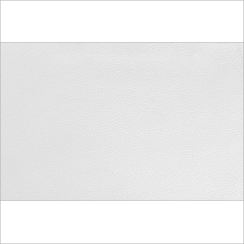 California Dreaming White Rexine Leather Fabric