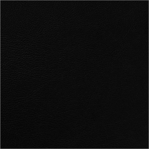 Capranova Black Rexine Leather Fabric