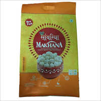 Multicolor Center Seal Packaging Pouch With Window And D Cut