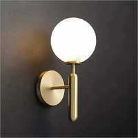 Single Glass Ball Wall Sconces