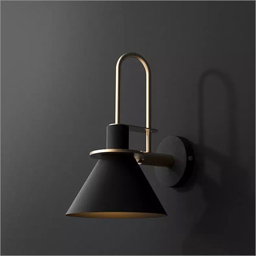 Black Hanging Wall Lamp