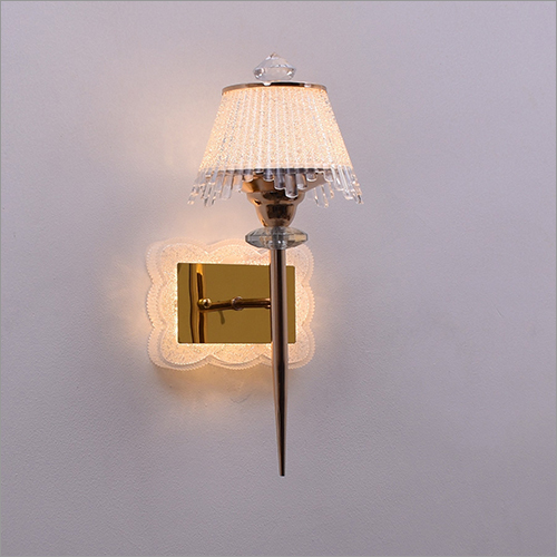 Umbrella Style Crystal Wall Lamp