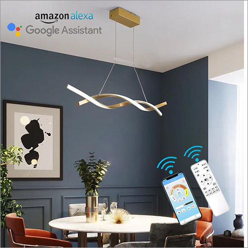 Wave Modern Led Smart Voice Assist Chandelier