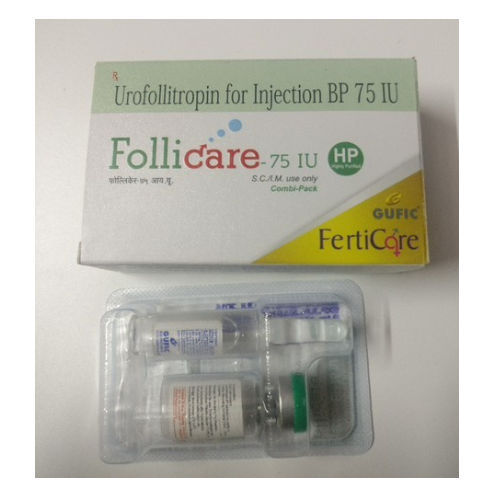 Follicare Hp 75 Injection ( Bravelly)(Urofollitropin Injection Store Below 30A C