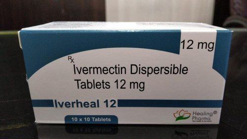 Iverheal-12 Ivermectin 12Mg Tablets Recommended For: As Per Physician