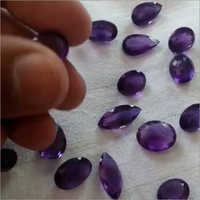Amethyst Ball - 10mm Oval Vvs Faceted Amethyst, Purple Sparkle Elegance