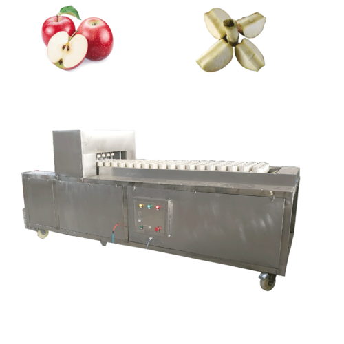 Yl-6 Factory Price Fruits Apple Coring And Splitting Separating Machine Peach Seed Removing Pitting Machine