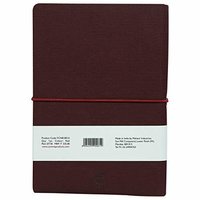 Comma Regina - A5 Size - Hard Bound Notebook (Maroon)