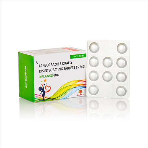 15 MG Lansoprazole मौखिक रूप से विघटित करने वाली गोलियाँ