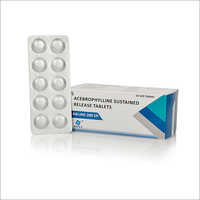 Acebrophylline Sustained Release Tablets