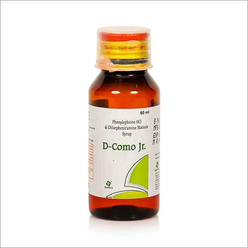 Phenylephrine Hydrochloride And Chlorpheniramine Maleate Syrup