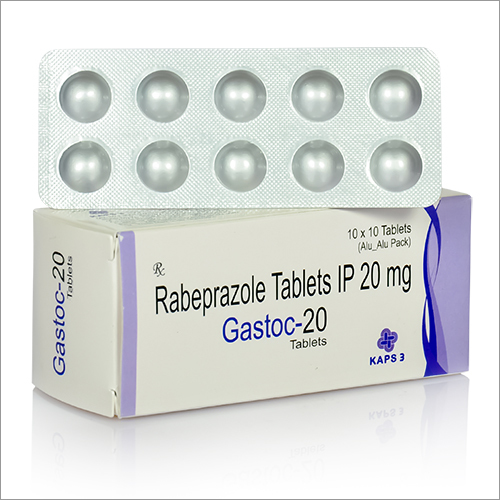 20 MG Rabeprazole Tablets IP By KAPS THREE LIFE SCIENCES PRIVATE LIMITED